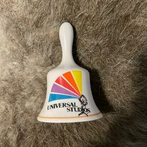 Vintage Universal Studios Ceramic Rainbow Light Ringing Bell